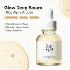 Beauty of Joseon Glow Deep Serum Rice Alpha-Arbutin for Uneven Dull Skin Tone, Daily Korean Skin Care for Men and Women 30ml, 1 fl.oz