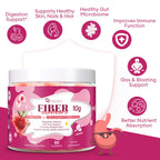 Migcopat 10G Fiber Gummies, with Collagen Peptides, Hyaluronic Acid, Vitamin C, ACV & 30 Billion CFU Probiotics – Sugar Free Collagen Gummies for Skin, Hair & Nails – Digestive Support – 120 Cts
