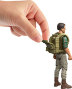 Mattel Jurassic World Rebirth Human & Dinosaur Figure Pack, Dr Henry Loomis & Pteranodon, Movie Accurate 3.75 Inch Scale, Posable Collectible