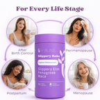 V Bliss Slippery Babe Vaginal Moisturizer Capsules | Relieves Vaginal Dryness with Slippery Elm, Fenugreek, & Maca | Once Daily, 60 Capsules