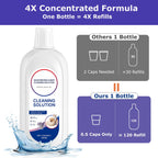 2 Packs Floor Cleaner Lavender Scent Compatible with Tineco Cleaning Solution Rifill Deep Cleaning for Tineco Vacuum Mop Solution, for iFloor Series & Floor One Cleaner Solution, Residue & Streak Free