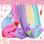 LKAXYTP 24 Pack Butter Slime Kit, Party Favor Supplies, Super Soft, Non-Sticky, Goody Bag Toy, Prize for Girl and Boys Ages 6+, Christmas Stocking Stuffers
