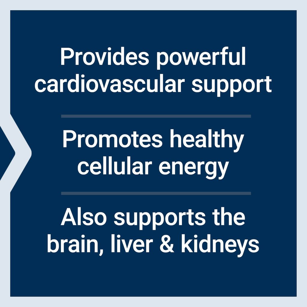 Life Extension Super Ubiquinol CoQ10 with Enhanced Mitochondrial Support, Potent Heart Health & Cellular Energy Production Support, Ultra-absorbable, Gluten-Free, Non-GMO, 100 mg, 60 softgels