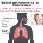 Desktop Nebulizer Machine, Portable Nebulizer Compressor with Exquisite Design, Pro Compact Nebulizer Cool Mist System for Kids Adults Home Use Travel Friendly
