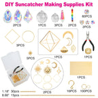 DIY Suncatchers, 400pcs Sun Catchers Supplies Kit Art and Crafts for Adults