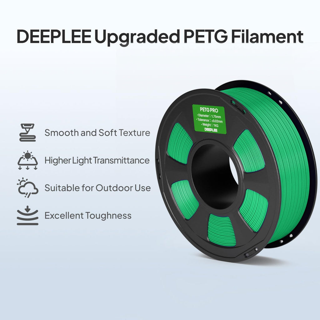DEEPLEE PETG PRO Filament 1.75mm Blue 1KG