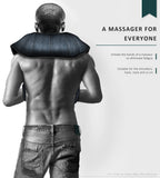 Mo Cuishle Shiatsu Neck & Back Massager with Heat – Gifts for Husband Wife