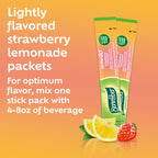 Benefiber Fiber Supplement, Strawberry Lemonade, On The Go Stick Packs, 36 Count (Pack of 2)