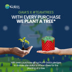 Gaias Premium and Soft Fruit TP Organic Bamboo Toilet Paper | 12 Mega Rolls, 3 Ply, 370 Sheets | FSC Certified, PFAS & BPA Free, Eco-Friendly, Sustainable Tissue - Plastic Free, Septic Safe, Vegan
