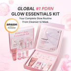 medicube Starter Kit PDRN Glow Essentials, Mini 5-Step Skincare Travel Set