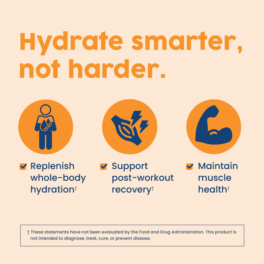 NativePath Native Hydrate, Zero Sugar, Electrolytes Powder with BCAAs, Tangerine Hydration, Keto & Paleo Friendly, 30 Servings