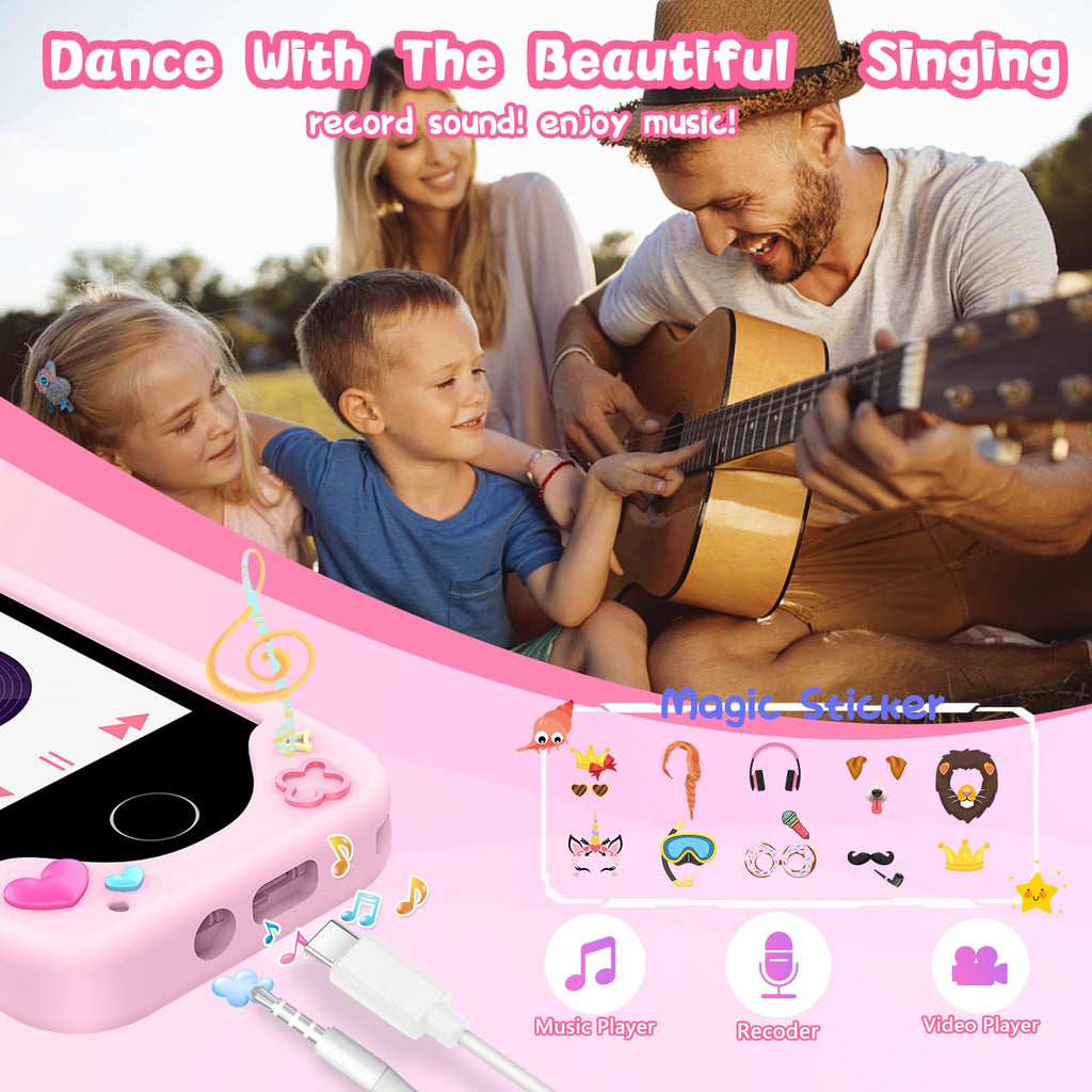 WEOLULI Kids Smart Phone Toy for Toddler Girls Boys Ages 3-10