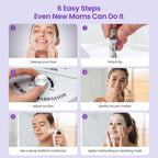 UNOISETION Diamond Microdermabrasion Machine Professional, 3 in 1 Dermabrasion Facial Peeling Skin Care Device for Salon Personal Home Use