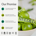 Needed. Hydration Support with Electrolytes & Trace Minerals – Electrolytes for Pregnancy & During Lactation - 30 Hydration Packets Lightly Sweetened with Hint of Lime