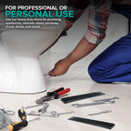 Composite Shims (12 Pack) - Hard Composite Shims for Home Improvement - Never Rot for Leveling - Restaurant Table Levelers - Table Wedges - Toilet Levelers - DIY Furniture Levelers - Stock Your Home