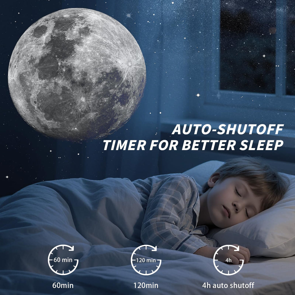 Ainael Galaxy Projector, Star Projector Home Planetarium with 1 Glass Projection Disc, 180° Rotatable Starry Sky Night Light with Meteor Effects & Light Strip for Bedroom, Kids & Adults Gift