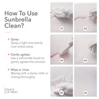 Sunbrella Clean Multi-Purpose Fabric Cleaner | All-in-One Solution for Water-Safe Fabrics and Vinyl | Upholstery Cleaner, Removes Stains & Spills | Non-PFAS | 32 fl oz