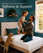 Twin Mattress Pad, Quilted Mattress Protector Topper fits 16" Deep Pocket
