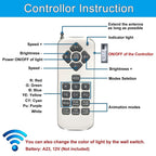 Cynlink 120V 50W LED Color Changing Pool Lights for Inground Pool, Swimming Pool Light Bulb with Remote, E26 Replacement Underwater Pool Lighting for Pentair and Hayward Light Fixtures