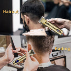 GSKY Hair Clippers for Men Professional, Cordless Clippers for Hair Cutting, Mens Hair Clippers and Trimmer Kit for Barber with LED Display