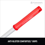 Corona GT 3244 Extended Reach Hoe and Cultivator, Red, No Size,40.16 x 9.65 x 5.51 inches, Gray