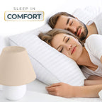 Utopia Bedding Bed Pillows for Sleeping King Size (White), Set of 2, Down Alternative Pillow for Sleeping, Cooling Hotel Quality Pillow Set for Back, Stomach or Side Sleepers