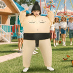 BROWNYEW Inflatable Sumo Wrestling Suits, Sumo Costume Adult, Blow up Costume, Inflatable Halloween Costumes for Men/Women