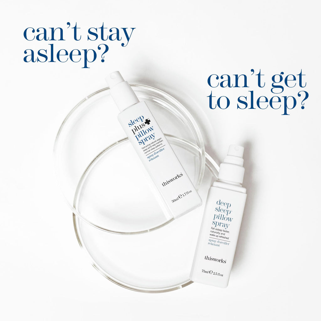 thisworks Deep Sleep Pillow Spray, 250 ml - Natural Sleep Aid with Essential Oils of Lavender, Vetivert and Camomile, 8.4 Fl Oz