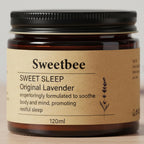 EYUTRD SweetBee Sleep Deep Winter Magnesium Butter, Deep Winter Magnesium Cream with Shea & Mango Butter, Arnica & Essential Oils, Nighttime Magnesium Lotion for Leg, Foot, Original Lavender 4oz