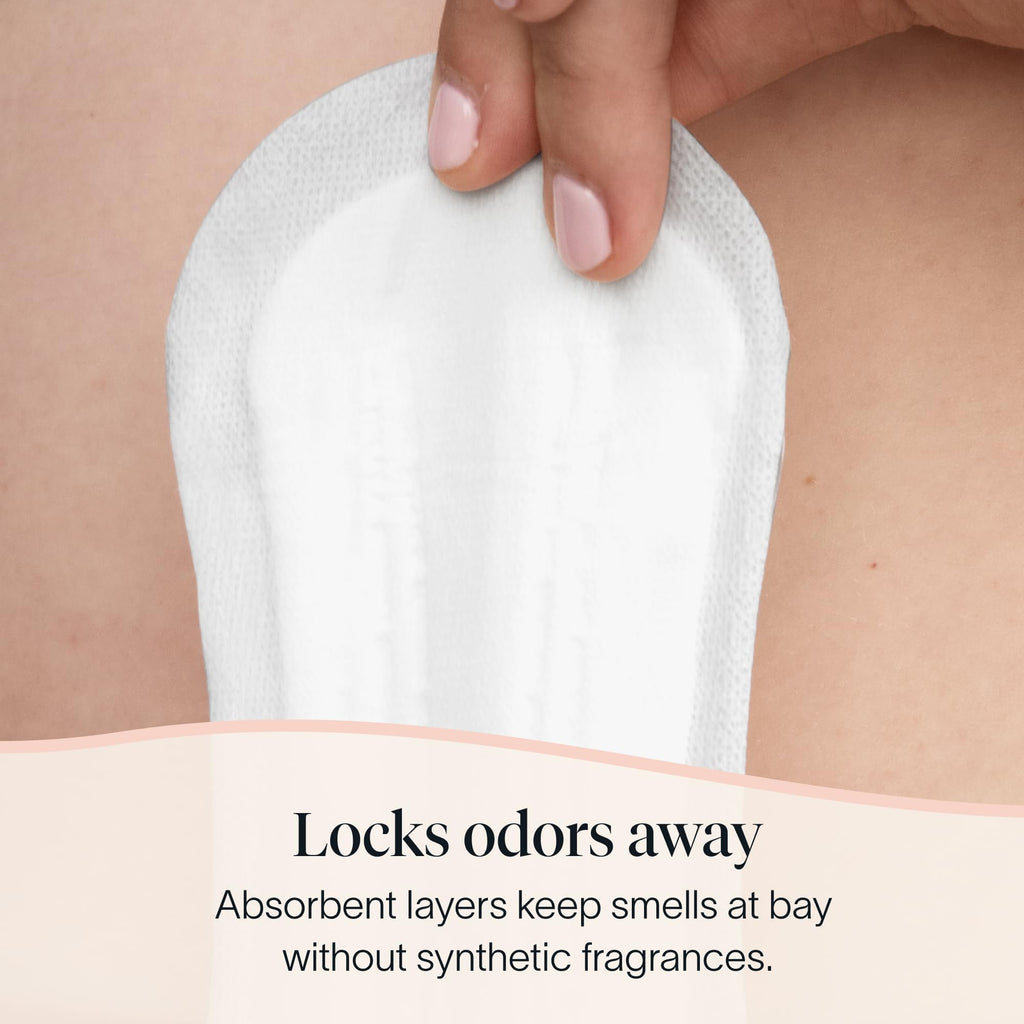 Cora 100% Organic Cotton Topsheet Bladder Liners (78 Regular Bladder Liners)
