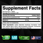 Vitabod Melatonin 20 mg - 240 Fast Dissolve Tablets - Drug Free - Natural Berry Flavor - Vegetarian, Non-GMO, Gluten Free 240 Count (Pack of 3)