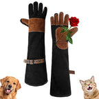 HANDLANDY 24 Inches Animal Handling Gloves, Bite Proof for Cat Dog Handling