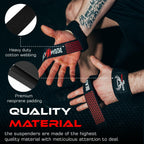 BEAST RAGE Lifting Wrist Straps for Weightlifting, Straps Gym Grip Power Workouts Lifting Straps Padded Cotton Men Women Wrap Lift, Deadlift Bodybuilding Weight Lifting Exercise Straps (Silicone)