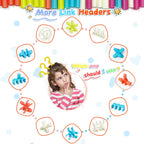 Straw Constructor STEM Building Toys Macaron 600Pcs Interlocking Gear Toy Sets for Kindergarten Classroom, Engineering Thin Tube Blocks for 3 4 5 6 7 Years Kids Toy for Boys and Girls Gift