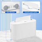 KSITEX Countertop Paper Towel Holder Dispenser,White-M