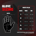 GRIPXX Herkules Grip Heavy Duty 8Mil Black Nitrile Gloves,3D Raised Diamond Texture-Latex & Powder-Free-Industrial, Mechanic (100, X-Large)