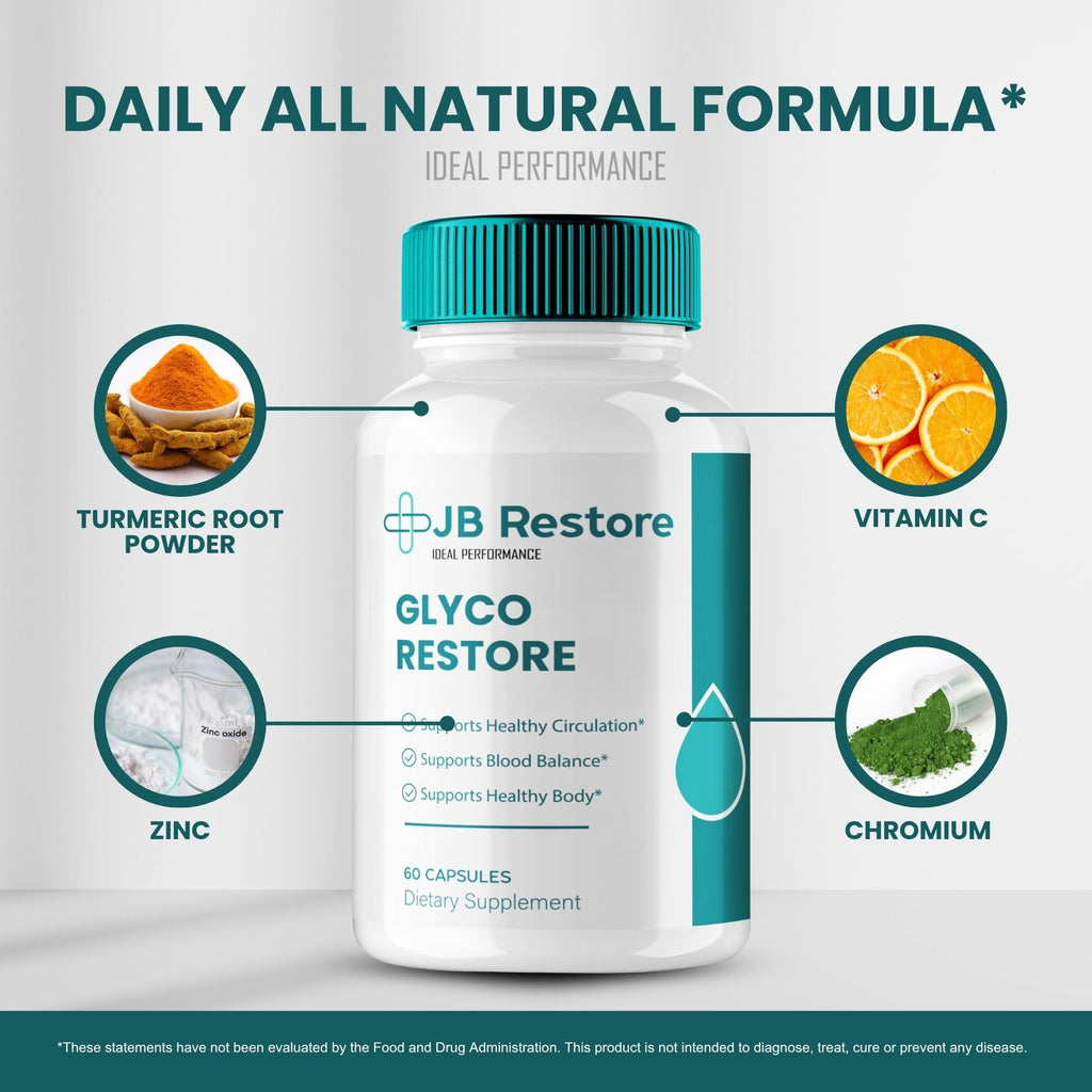 IDEAL PERFORMANCE JB Restore Glyco Restore, JBRestore Reviews (60 Capsules)