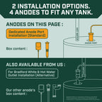 Corro-Protec Powered Anode Rod for Water Heater