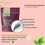 Pure Oxalic Acid- Industrial Grade Strength- 5 Pounds- Rust Remover- Wood Bleach- Highly Effective Multipurpose Cleaner for Metal-Stone-Concrete - Durable Resealable Packaging.