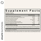 Codeage Athlete Multivitamin, Creatine, Electrolytes, CoQ10, 120 Capsules