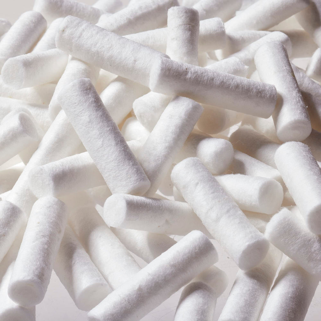 100 Dental Cotton Rolls, 1.5 Inch Nosebleed Plugs for Kids or Adults - Extra Absorbent Blood Clotting, Cotton Rolls (100 Count)