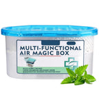 Indoor Air Purification Dust Removal Magic Box, Multi-Functional Air Magic Box, Household Deodorizing Air Freshener, Automatic Dust Collection Purifies for Car, Bedroom, House, Office（230g)