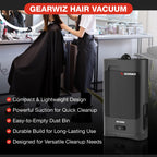Gearwiz 1400W Touchless Automatic Vacuum Dustpan – Motion Sensor Hands-Free Electric Dustpan for Pet Hair Dirt & Debris – Powerful and Energy Efficient Cleaning Solution for Home Kitchen & Office