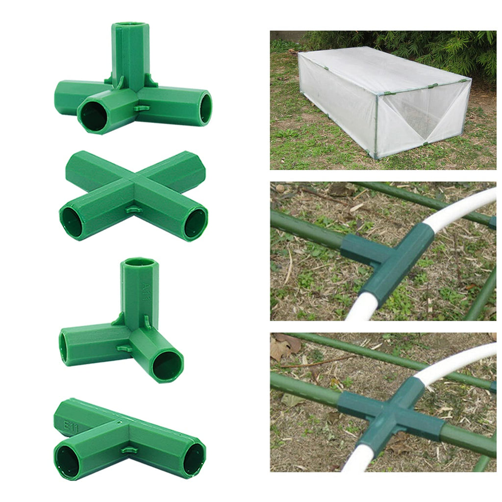 Bykswil Fitting 16MM Stable Support Greenhouse Frame Building Connector