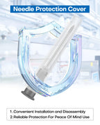 100 Pcs 22G 1 Inch Disposable Needle, Luer Lock Individually Wrapped
