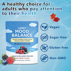 Purebite Lumex-Mood Balance Saffron Gummies | Vegan, Sugar-Free, 60 Count