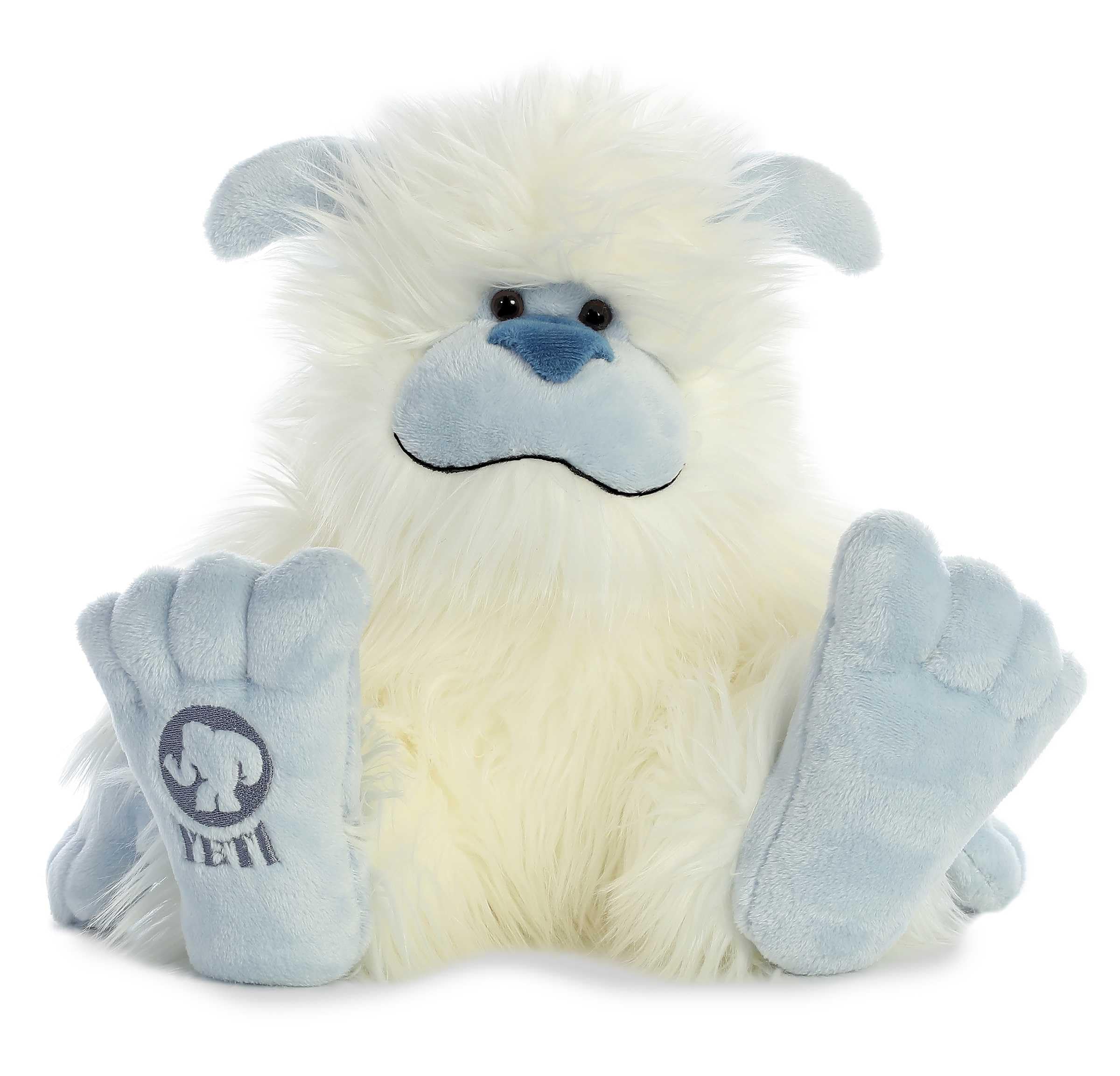 Aurora�� Mysterious Fantasy Yeti Stuffed Animal - Mythical Companion - Imaginative Adventures - White 10 Inches