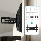 WALI Universal TV Mount Hardware Kit, M4,M5,M6,M8 Screws with Box, Black