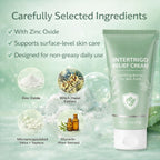 JINMAO Intertrigo Cream, Skin Fold Barrier Cream for Moisture & Friction Protection, Supports Skin Comfort, Fast-Drying Non-Greasy Formula for Friction-Prone Areas, 2 oz (57 g) (1)