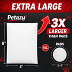 Petazy 2% Chlorhexidine Wipes for Dogs 3X Larger | Yeast Infection Ringworm Fungus Hot Spot Itch Relief | Medicated Antibacterial Antifungal Gentle Soothing Topical Wipes for Dog Cat | 50 Wipes 5x6